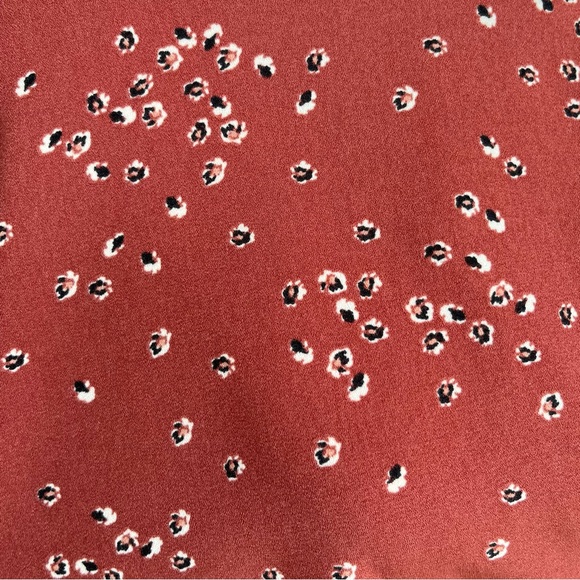 •Ava & Viv• NWT Burnt Orange Patterned Dress Size 2X - Picture 6 of 8